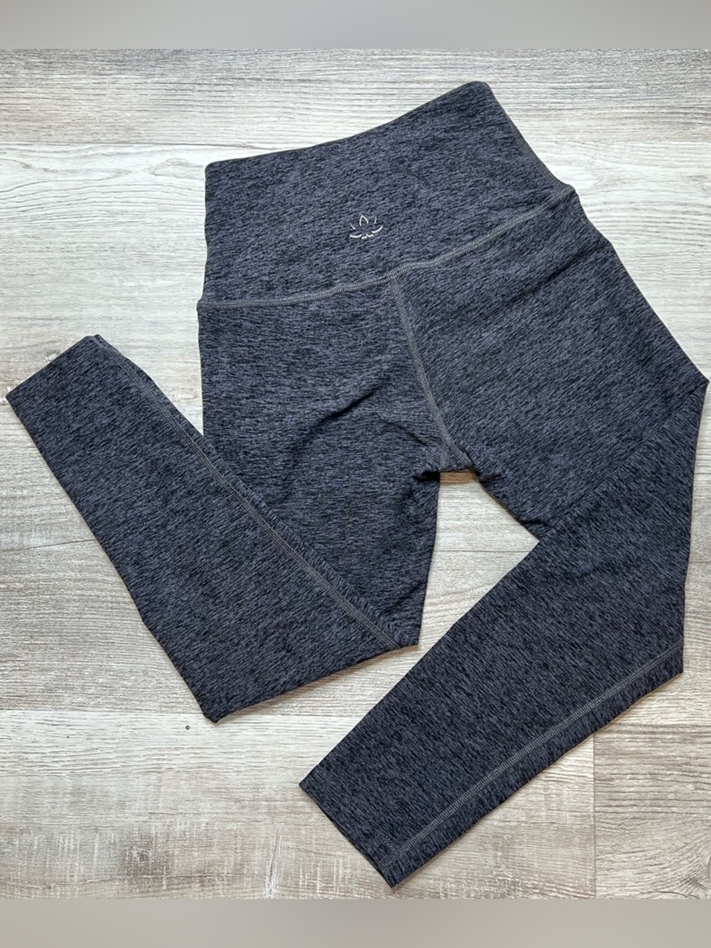 Beyond Yoga Spacedye Walk And Talk High Waisted Capri Legging Size S Black